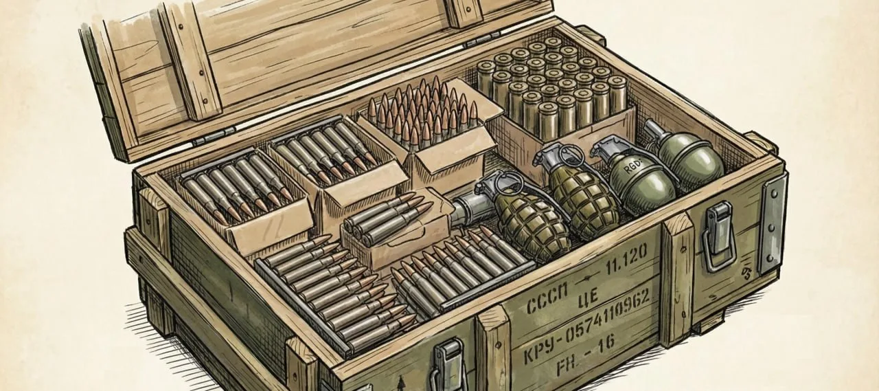 Иллюстрация к экономии боекомплекта